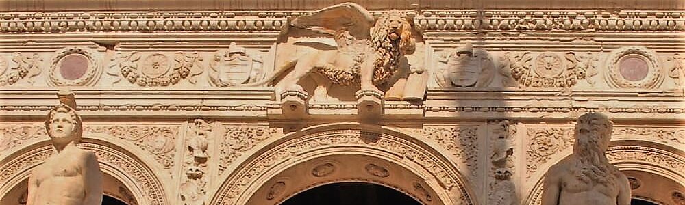 Venice Doge's Palace Giants' Staircase - detail