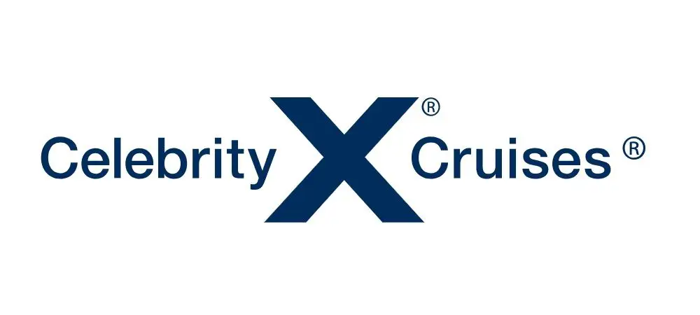 Celebrity Cruises logo, subsidiary of Royal Caribbean Cruises Ltd, has the fleet of Millennium, Solstice and Edge classes